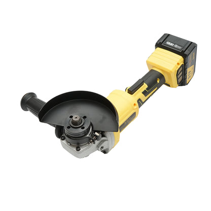 Sarokcsiszoló lítium akkumulátorral 21V/4Ah, kefe nélküli motor, 3 sebességfokozat, tárcsaátmérő 115mm Crownman
