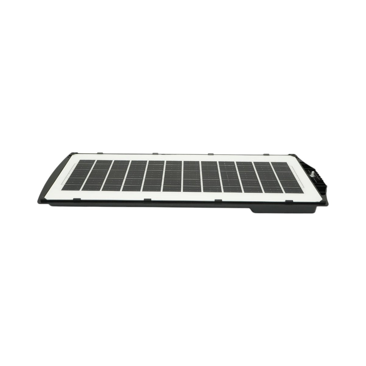 Napelemes LED közvilágítási lámpa 300W 15W napelem panellel, 12000mAh akkumulátor, mozgásérzékelő, távirányító, oszlop rögzítés IP67 Breckner Germany