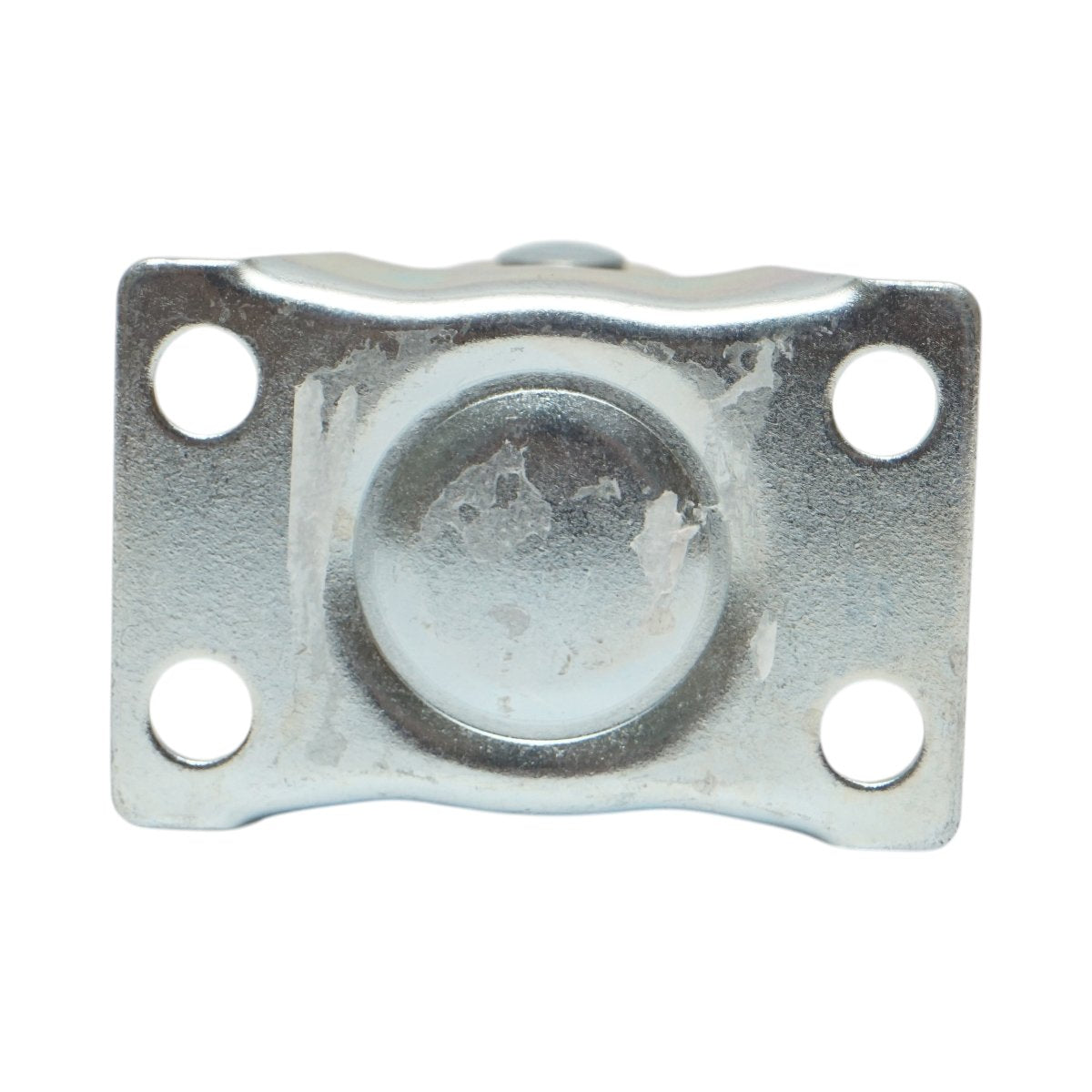 Rögzített kerék 73x25mm fék nélkül, fehér polipropilén, acél lemez 70x44mm 45kg