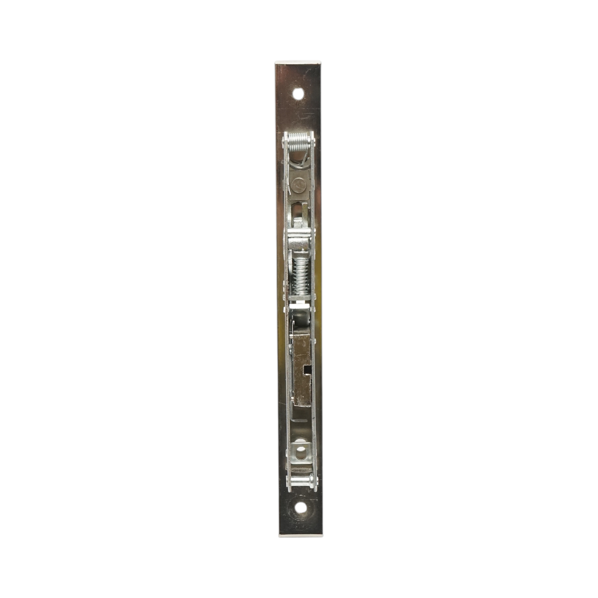 Beépített ajtózár nyelvvel 43x174mm, előlap 23x240mm, szatén nikkel, csavarok mellékelve