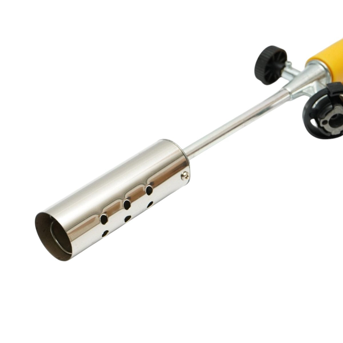 Kertégető gyomirtáshoz 380-760mm, 2 db 190mm-es hosszabbító, 360 fokos forgatás, kézi gyújtás, szabályozható láng 1350°C