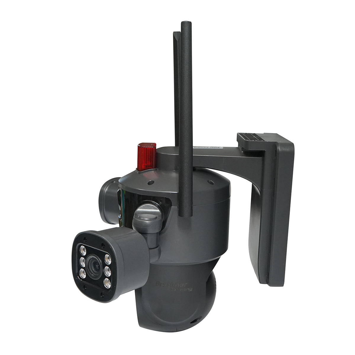 Ai megfigyelő kamera 4G, WIFI 2.4GHz 4 lencsével, 8W napelemmel, 360 PTZ forgó, emberérzékelés, infravörös, riasztás és alkalmazás V380 Pro
