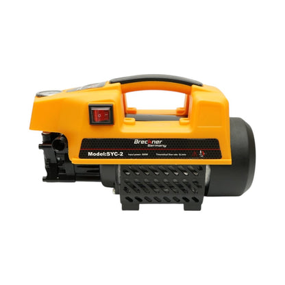 Magasnyomású mosó, sterimo 800W, 220V, 40 bar, 5 L/min vízáramlás pisztollyal, habtartály és 7m tömlővel Breckner Germany