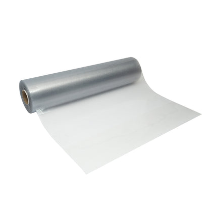 Asztalvédő fólia átlátszó csúszásmentes szilikonozott PVC 100cm, 1.2mm vastagság, textúrált minta 20m/tekercs Breckner Germany