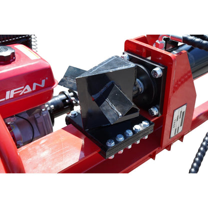 Hasítógép függőleges/vízszintes 37T, benzinmotor 15LE, rönk hossz 1050mm, hidraulikus szivattyú 16GPM THOR