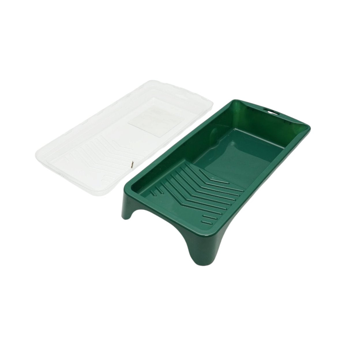 Festés és tapétázás szett 10cm-es sablon, 2 gyapjú henger, 2 szivacs henger, 38mm ecset, spatula, kézi keverő, festéktálca, 10 darabos tartalék tálca Breckner Germany