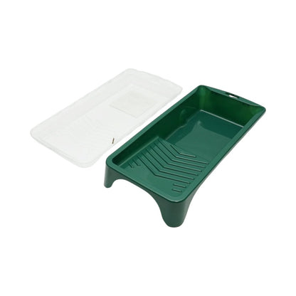 Festés és tapétázás szett 10cm-es sablon, 2 gyapjú henger, 2 szivacs henger, 38mm ecset, spatula, kézi keverő, festéktálca, 10 darabos tartalék tálca Breckner Germany