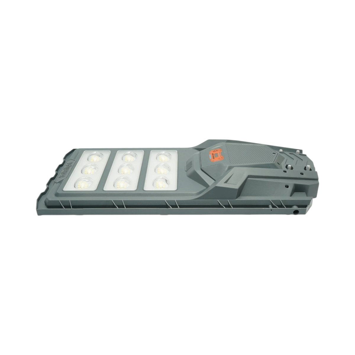 Napelemes LED közvilágítási lámpa 300W 20W-os napelem panellel, 15000mAh akkumulátor, mozgásérzékelő, távirányító, oszlopra szerelhető IP65 Breckner Germany