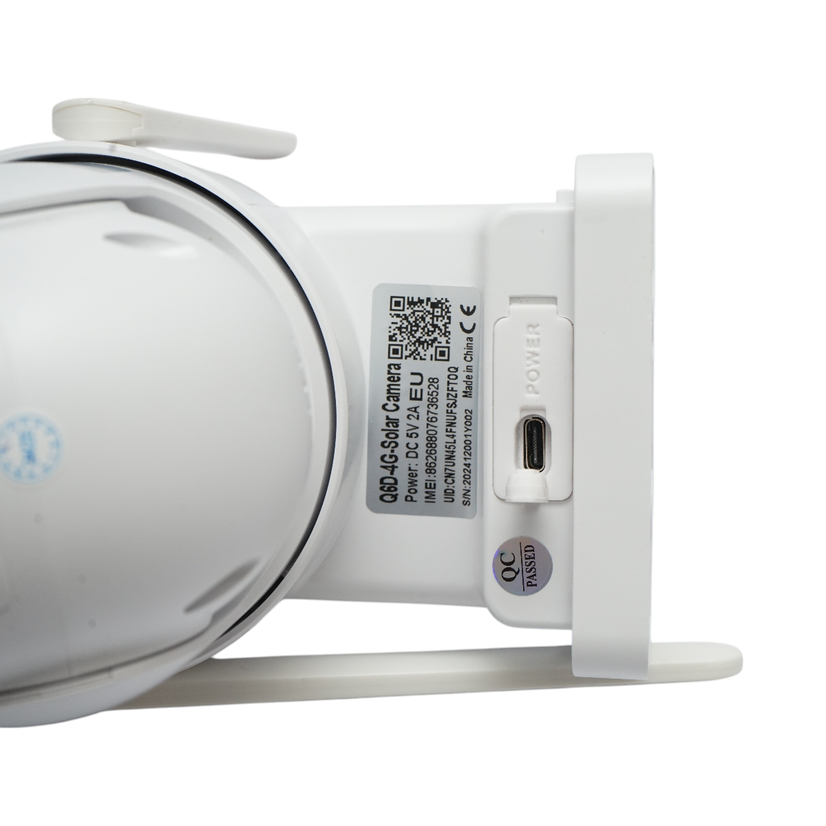 3MP kétlencsés megfigyelő kamera, 4G, WIFI 2,4 GHz, napelemmel, 9000 mAh akkumulátorral, PTZ vezérlés, emberi PIR érzékelés, éjjellátó és Ubox alkalmazás.