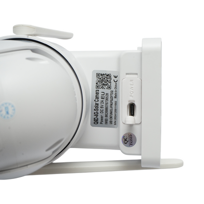 3MP kétlencsés megfigyelő kamera, 4G, WIFI 2,4 GHz, napelemmel, 9000 mAh akkumulátorral, PTZ vezérlés, emberi PIR érzékelés, éjjellátó és Ubox alkalmazás.