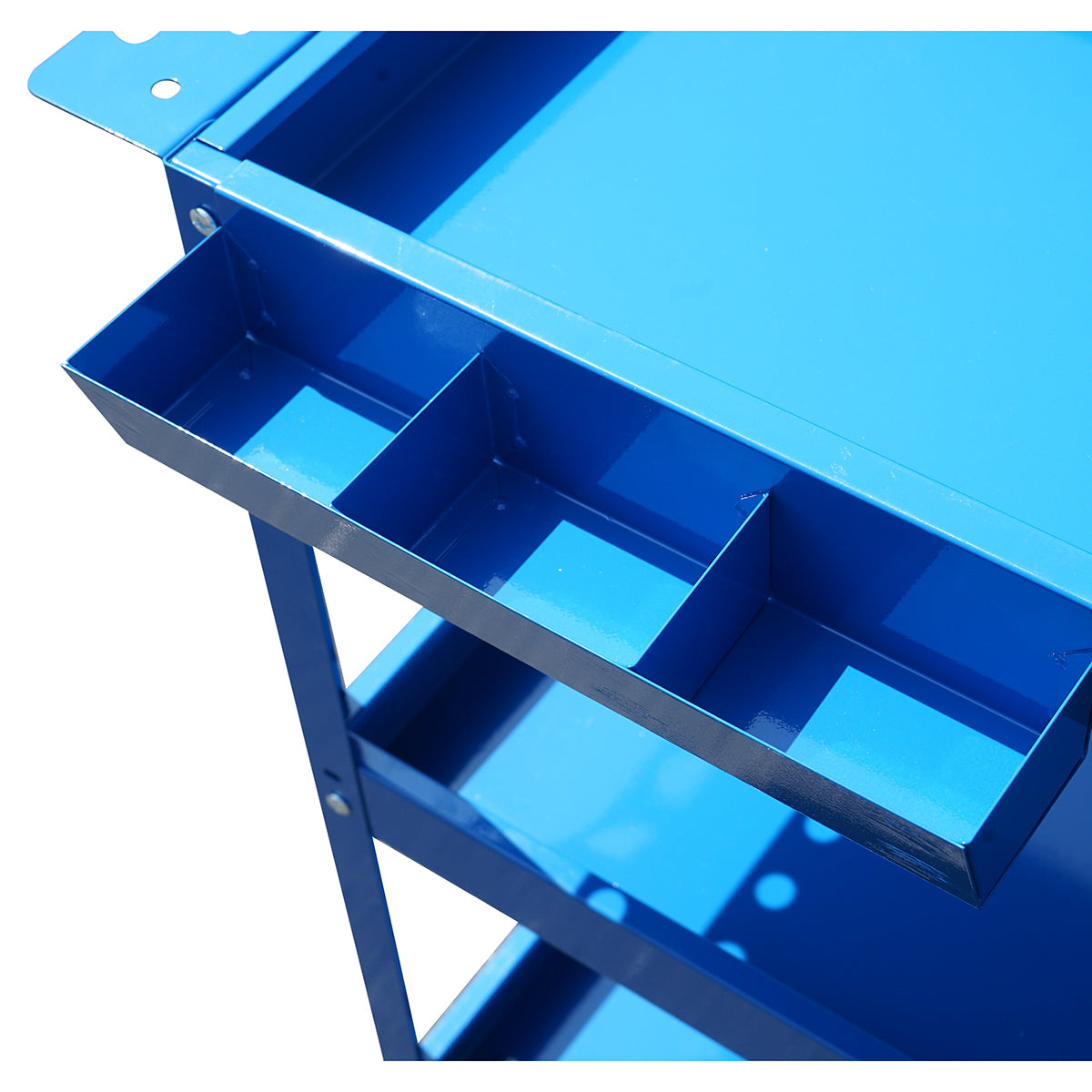 Kerekes fém kocsi 3 polccal a szerszámok számára 660x360x730mm