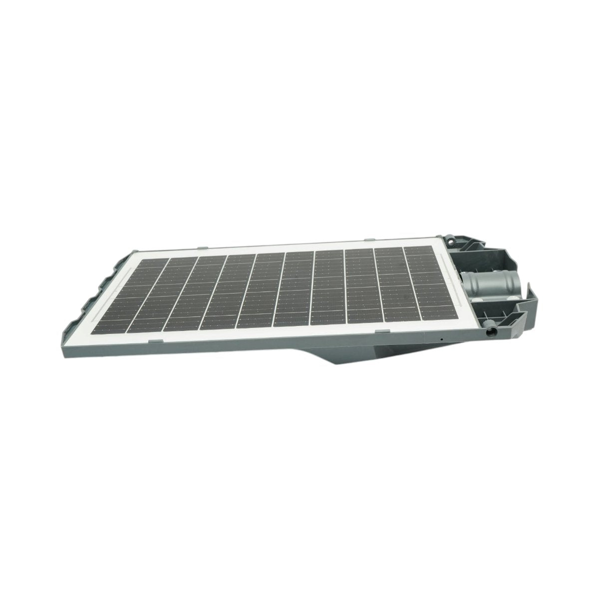 Napelemes LED közvilágítási lámpa 200W 17W-os napelem panellel, 10000mAh akkumulátor, mozgásérzékelő, távirányító, oszlopra szerelhető IP65 Breckner Germany