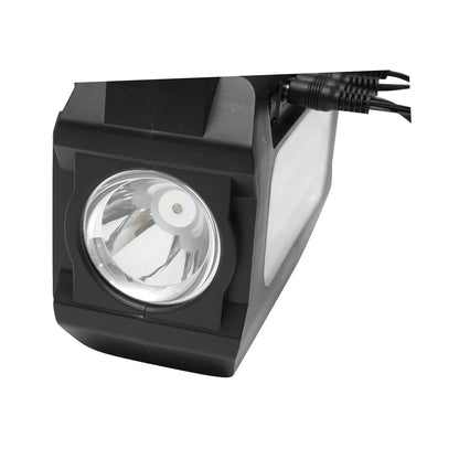 Hordozható LED világító készlet 3 izzóval / reflektorral, napelemmel és 3,7V, 4500Ah akkumulátorral halászathoz, kempingezéshez GD-8080