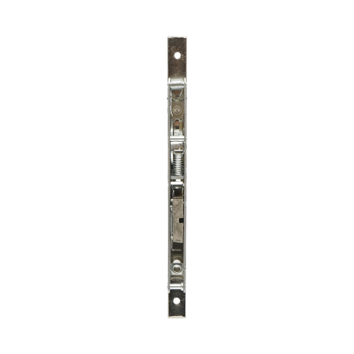 Beépített ajtózár nyelvvel 43x174mm, előlap 16x240mm, szatén nikkel, csavarok mellékelve