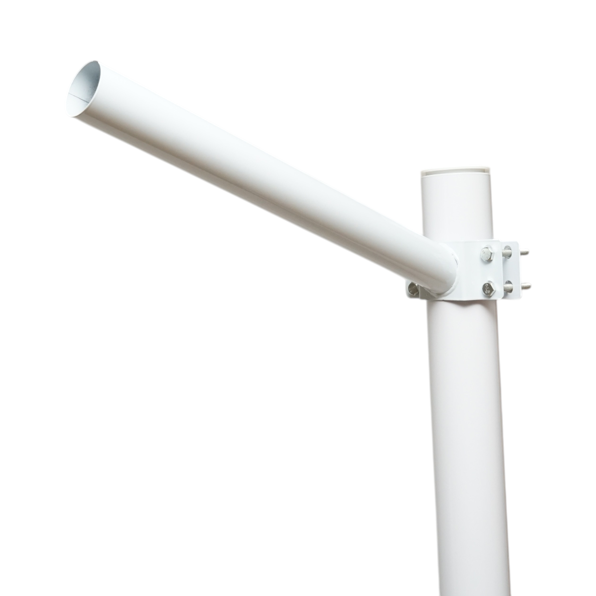 3m-es acél világítóoszlop beton szerelőkarimával Breckner Germany