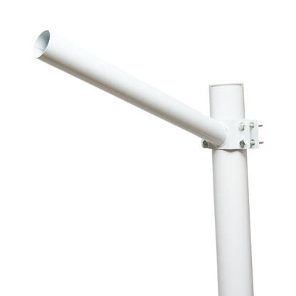 3m-es acél világítóoszlop beton szerelőkarimával Breckner Germany