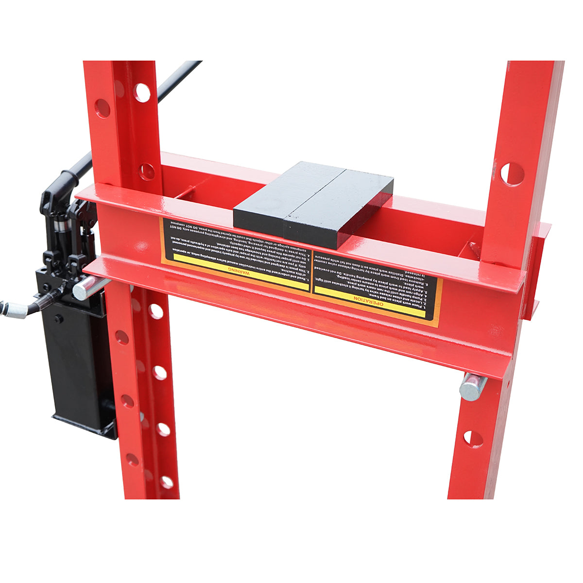 Hidraulikus prés 20T, állítható nyílás 0-820mm, dugattyú löket 0-150mm