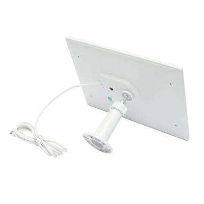 4G megfigyelő kamera, 2,4 GHz-es WIFI 7,6 W-os napelemes gyorstöltéssel, 4 MP-es kettős lencse, 360°-os PTZ forgatás mozgásérzékelővel, emberfelismerés és iCSee alkalmazás