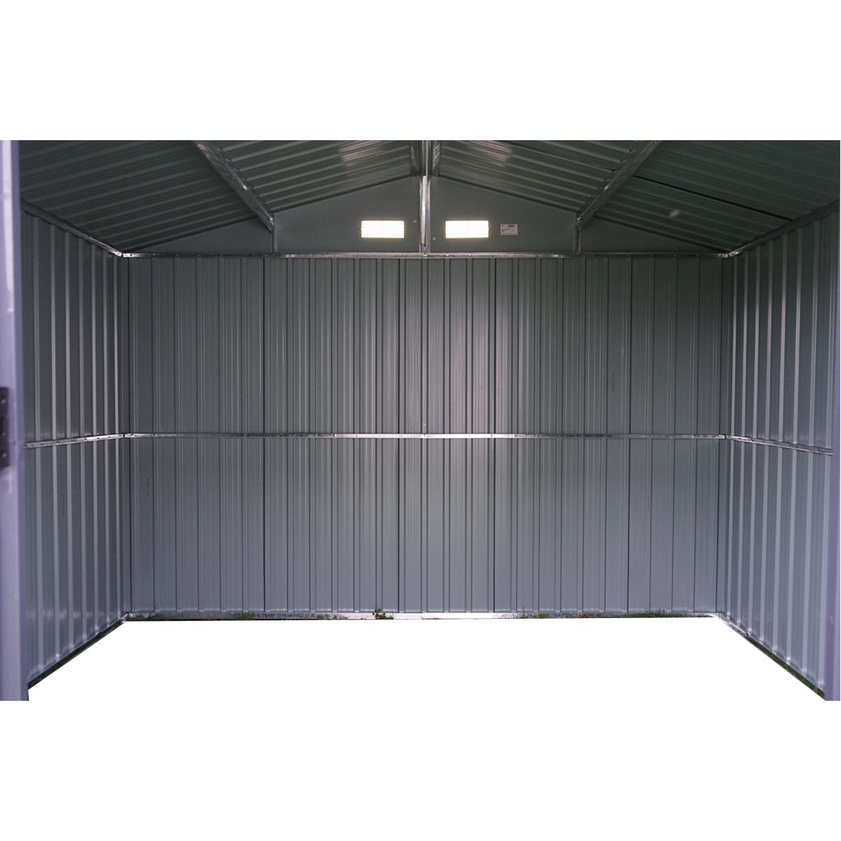 Fém kerti tároló 238x301x214cm