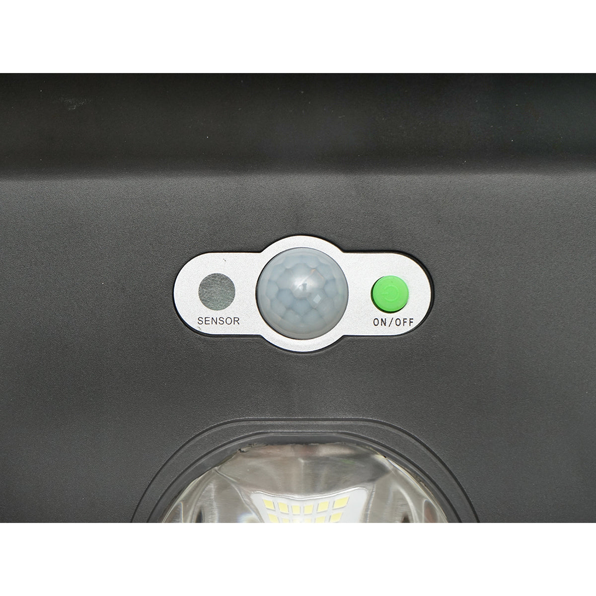 Napelemes LED-es közvilágítási lámpa 150W, 6500K, IP65, napelemmel, mozgásérzékelővel és oszlopra szerelhető Breckner Germany