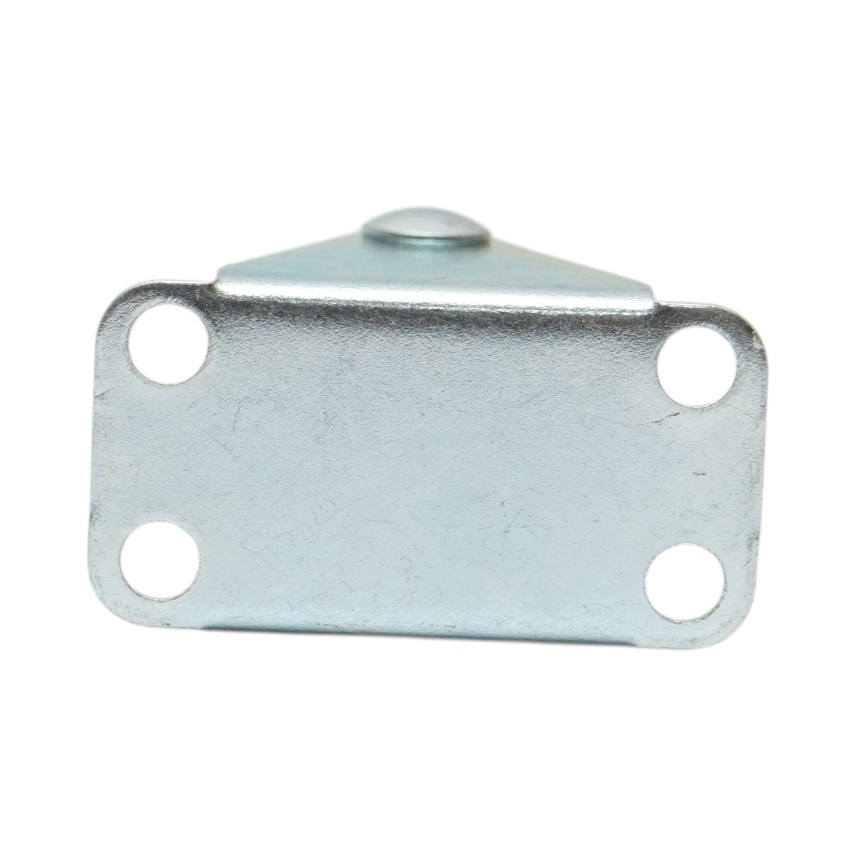 Rögzített kerék 40x17mm fék nélkül, fehér polipropilén, acél lemez 46x24mm 20kg