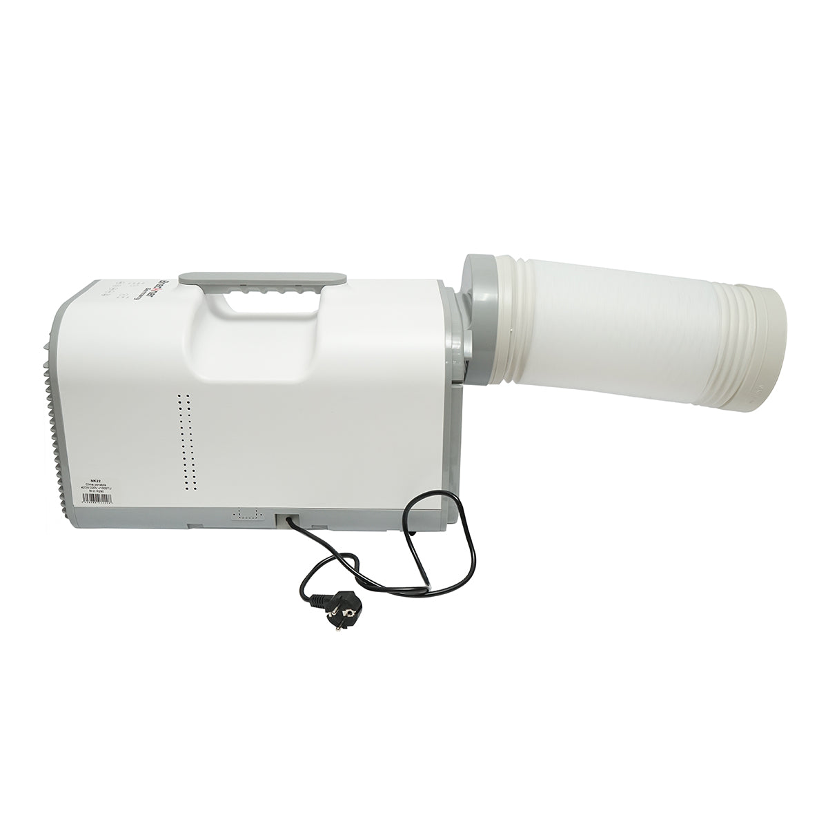 Hordozható légkondicionáló 4100 BTU, 420W, 220V párátlanító funkcióval, szellőztetéssel, távirányítóval, alvó üzemmóddal, szerelési készlet tartozék Breckner Germany