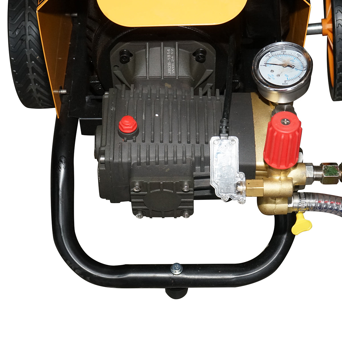 Magasnyomású mosó 4KW/380V, 220 bar, 15 L/min áramlás tömlővel és szórópisztollyal Breckner Germany