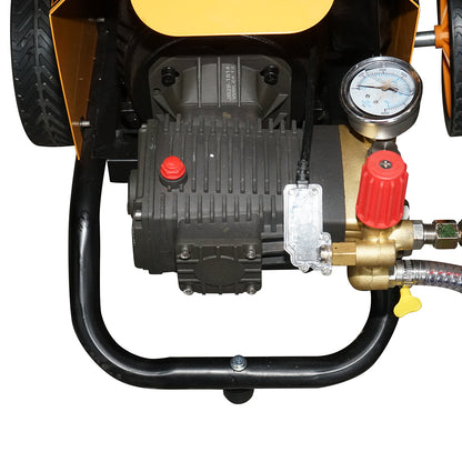 Magasnyomású mosó 4KW/380V, 220 bar, 15 L/min áramlás tömlővel és szórópisztollyal Breckner Germany