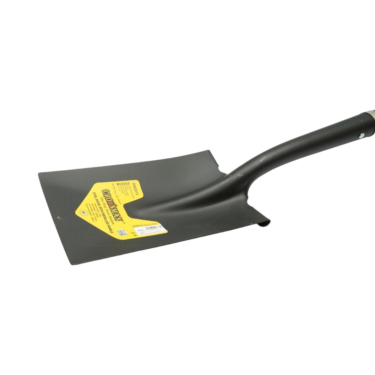 Crownman egyenes acél lapát 175x285x1020mm, üvegszál nyél D fogantyúval
