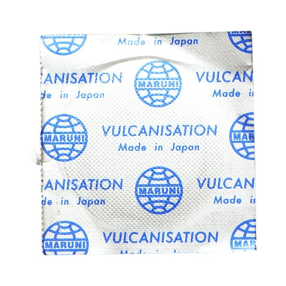25 darabos 40mm-es kerek vulkanizálási folt készlet + 1 tubus Super Valcarn G 22ml ragasztó légkamrákhoz M2-A Maruni made in Japan