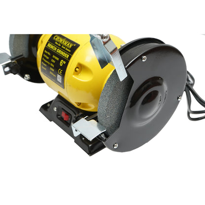 Padcsiszoló 250W, 220V, 150x16x12.7mm csiszolókorong, 2950rpm Crownman