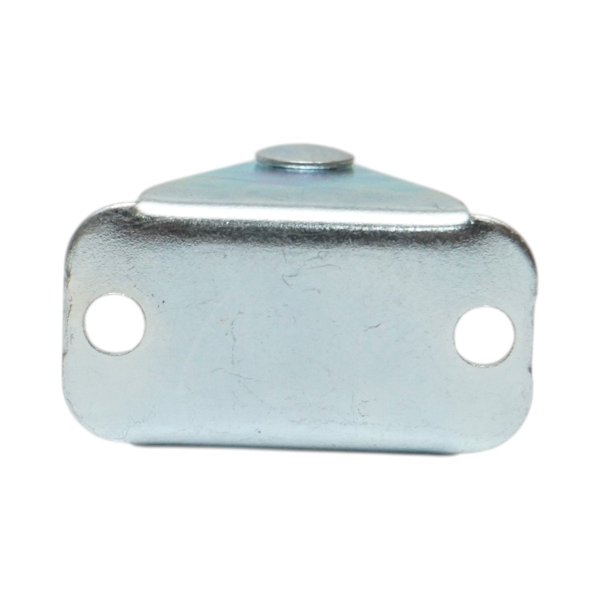Rögzített kerék 30x14mm fék nélkül, fehér polipropilén, acél lemez 37x19mm 15kg