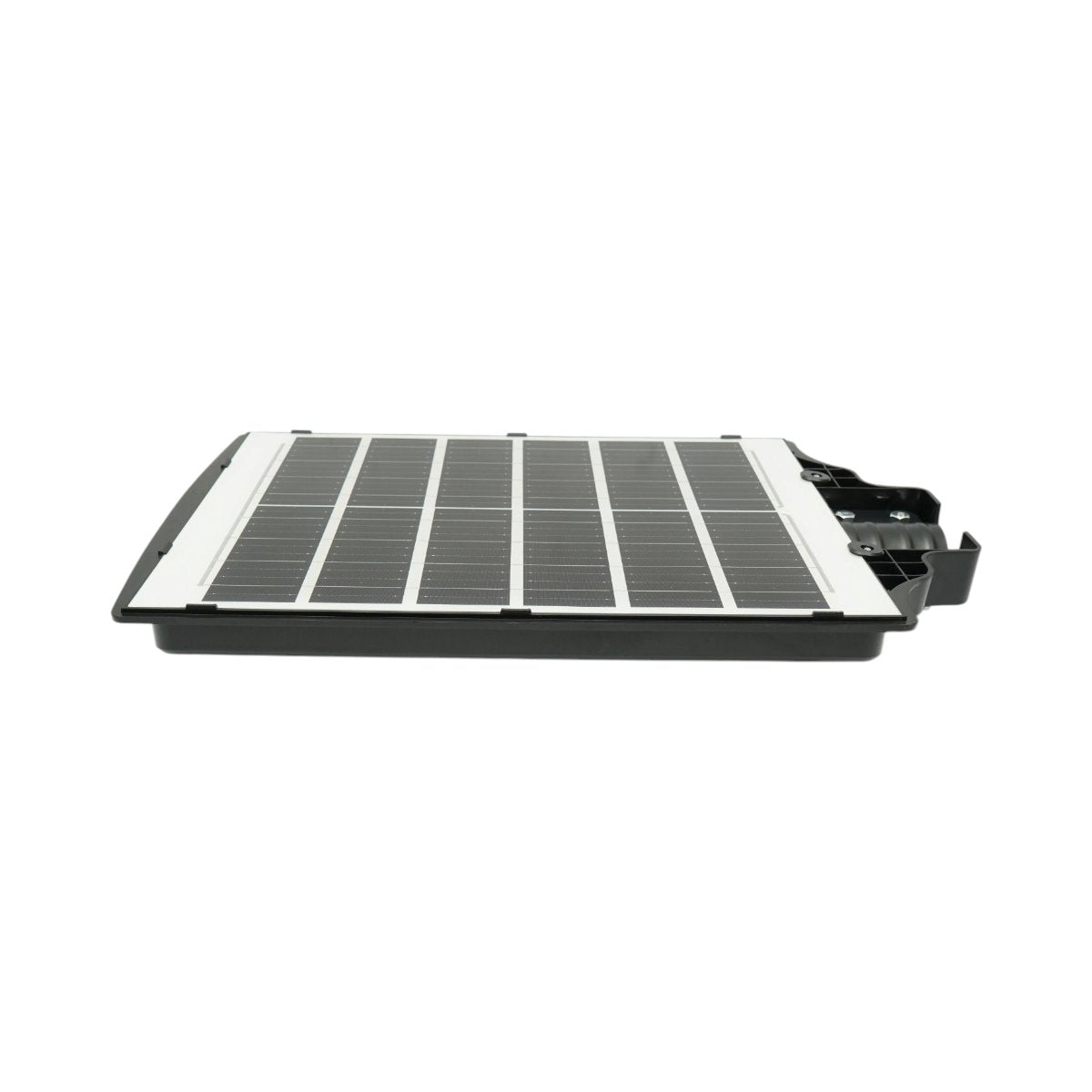 Napelemes LED közvilágítási lámpa 500W 15W napelem panellel, 15000mAh akkumulátor, mozgásérzékelő, távirányító, oszlopra szerelhető IP66 Breckner Germany