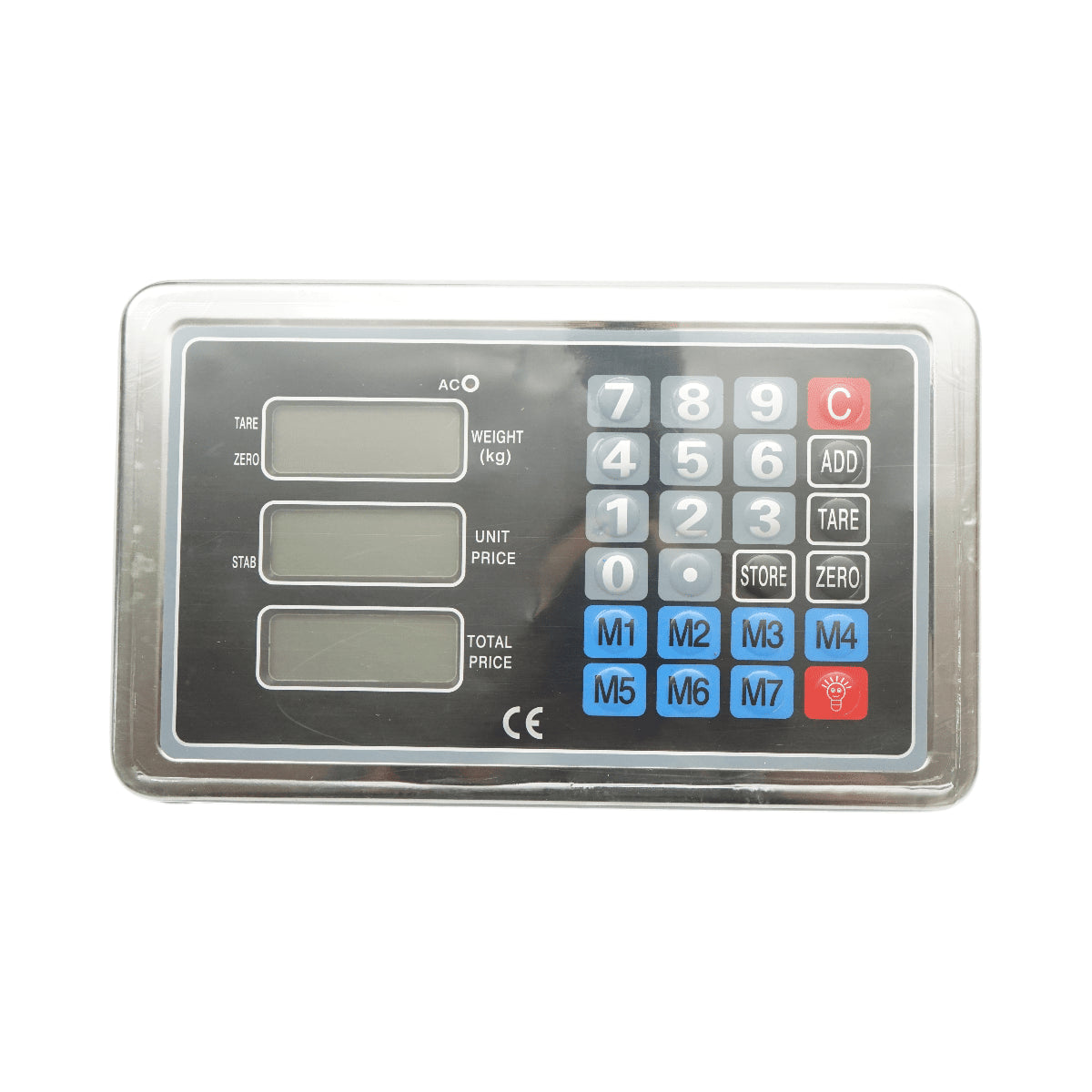 Elektronikus vezeték nélküli platform padlómérleg 32x42cm WiFi kijelzővel 150Kg