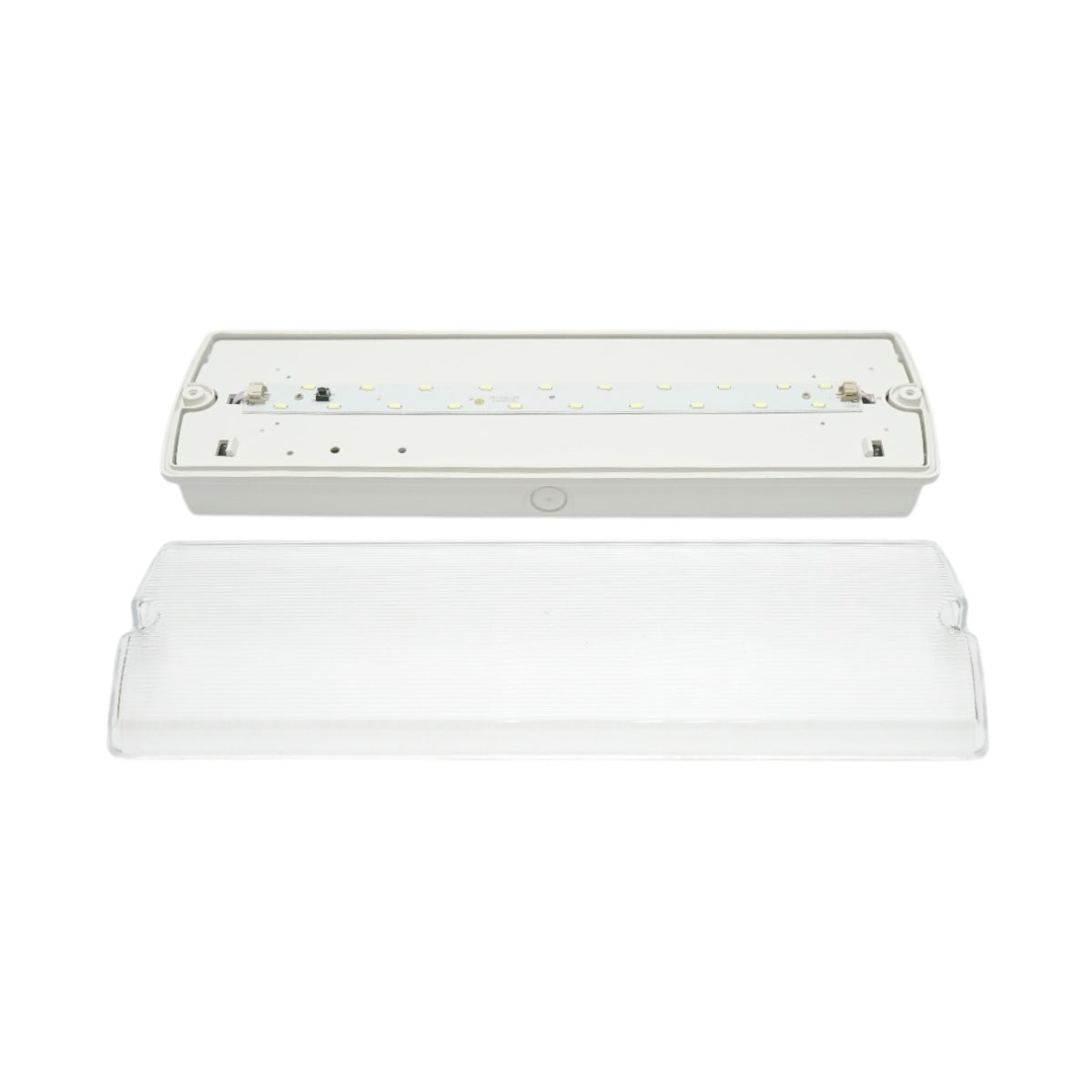 EXIT HIDRANT LED jelzőlámpa 220V, 8W, 1200mAh akkumulátor, 3 órás üzemidő, felületre szerelhető, 4 piktogram tartozék IP65