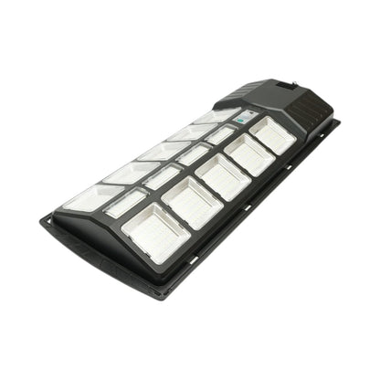 Napelemes LED közvilágítási lámpa 300W 15W napelem panellel, 12000mAh akkumulátor, mozgásérzékelő, távirányító, oszlop rögzítés IP67 Breckner Germany