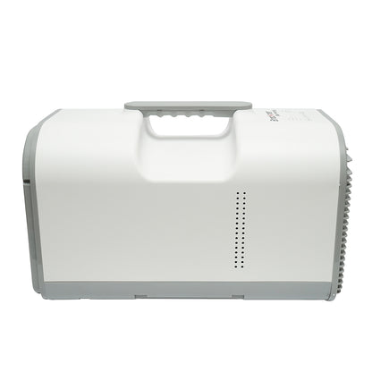 Hordozható légkondicionáló 4100 BTU, 420W, 220V párátlanító funkcióval, szellőztetéssel, távirányítóval, alvó üzemmóddal, szerelési készlet tartozék Breckner Germany