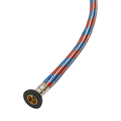 Zuhanyszett cinkozott tömlővel 1.5m, falitartó, 5 funkció, fényes króm, műanyag 92x230mm