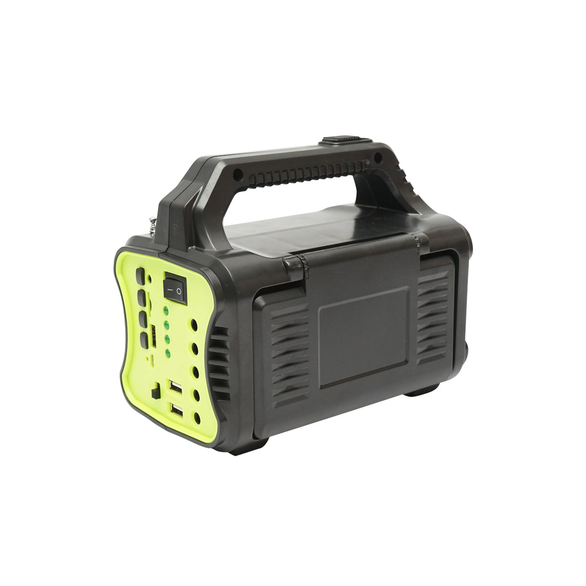 Hordozható LED világító készlet 4 izzóval / projektorral, napelemes FM rádióval és 10000 mAhH akkumulátorral halászathoz kempingezéshez GD-8076