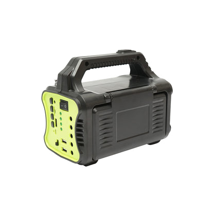 Hordozható LED világító készlet 4 izzóval / projektorral, napelemes FM rádióval és 10000 mAhH akkumulátorral halászathoz kempingezéshez GD-8076