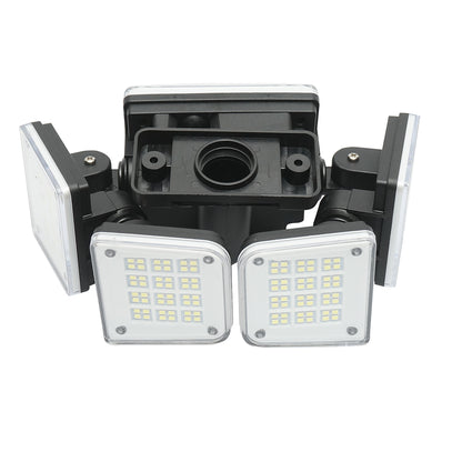 LED lámpa napelemes távirányítóval és 2400mAh akkumulátorral, IP65 Breckner Germany