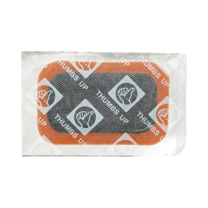 24 darabos 32x50mm téglalap alakú gumifolt, defektjavító szett gumiabroncsokhoz és belső tömlőkhöz + 1 db 20ml ragasztó tubus