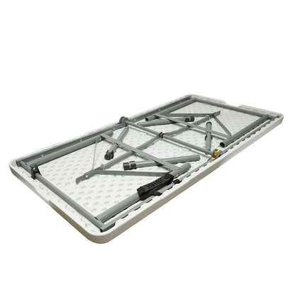 Összecsukható kerti asztal fogantyúval 122x61x74cm