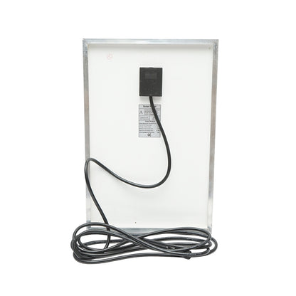 Lampa LED 6500K cu panou solar 10W, baterie LifePO4 3.2V/5000mAh si telecomanda IP65 Breckner Germany