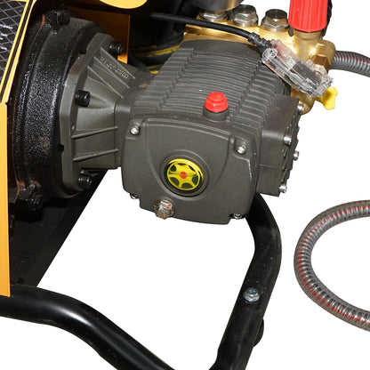 Magasnyomású mosó 4KW/380V, 220 bar, 15 L/min áramlás tömlővel és szórópisztollyal Breckner Germany