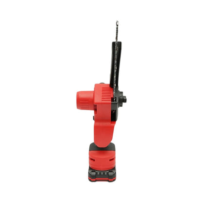 Mini elektromos fűrész 500W 2 db 21V, 1.5Ah Li-ion akkumulátorral, 8 inch (200mm) lánc, 190mm vágási kapacitás, 4600rpm fordulatszám Breckner Germany