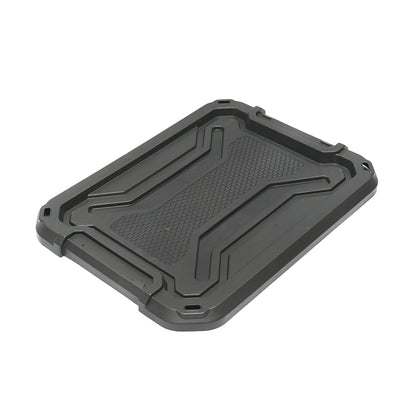 Nagy teherbírású tároló doboz fedéllel 18L 385x295x260mm