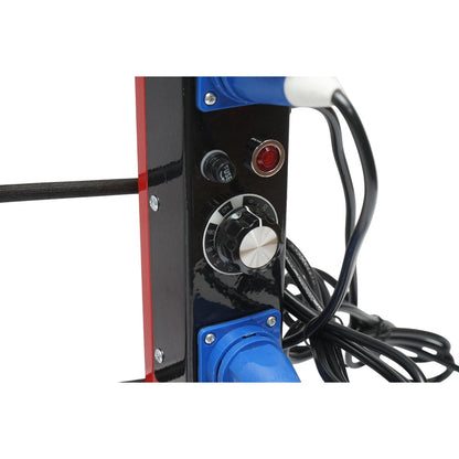 Elektromos gumiabroncs vulkanizáló készülék meleg vulkanizáláshoz 2x500W, 220V, 8 alumínium adapter, szabályozható hőmérséklet 0-180°C THOR