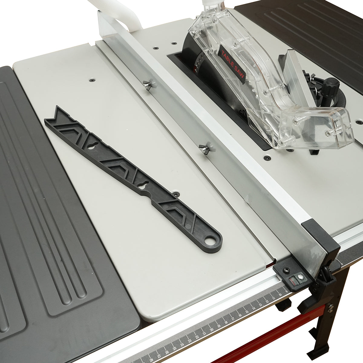 Körfűrész asztallal 1800 W, 220 V, 254 mm-es tárcsa, 0–45° vágási szög, 4500 fordulat/perc, 645 x 940 mm