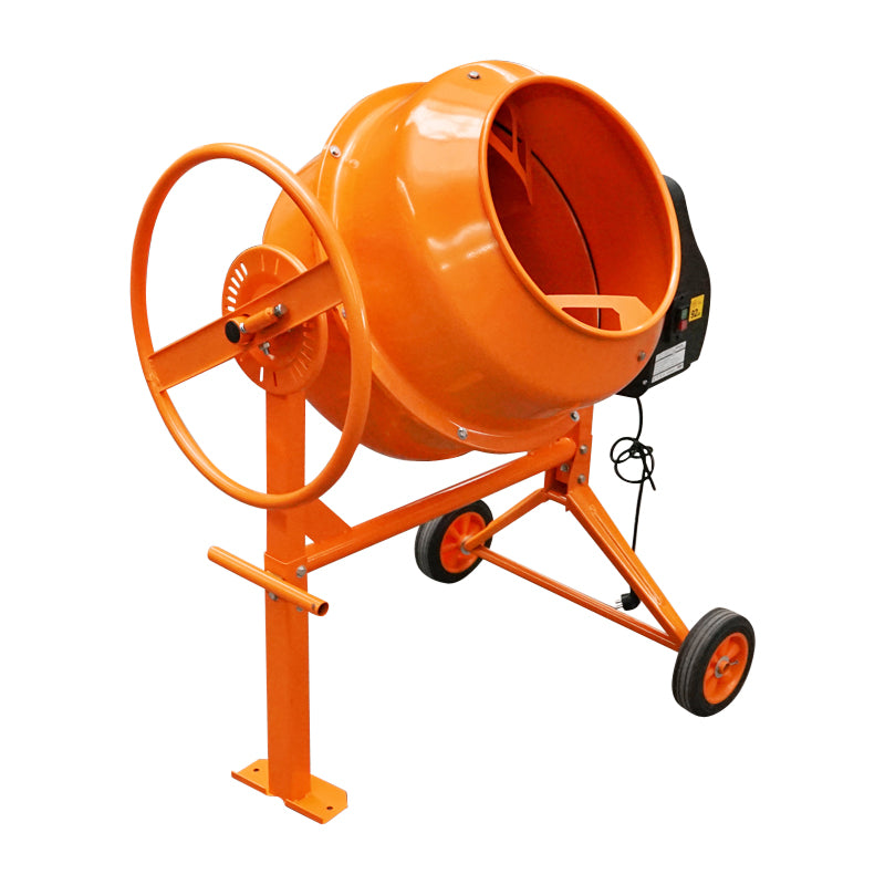 Betonkeverő 550 W, 140 l tál térfogat, öntöttvas fogaskerék és korona, 48 kg Breckner Germany